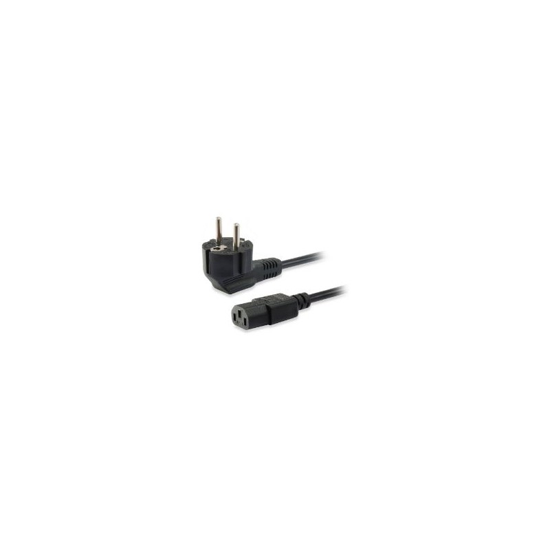 Cable Alimentación EQUIP Schuko/M a C13/H 3m (EQ112121) Cable Alimentación EQUIP Schuko/M a C13/H 3m (EQ112121)