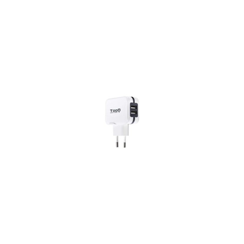 Cargador de Pared TooQ 12W USB 2.0 Blanco (TQWC-1S01WT)
