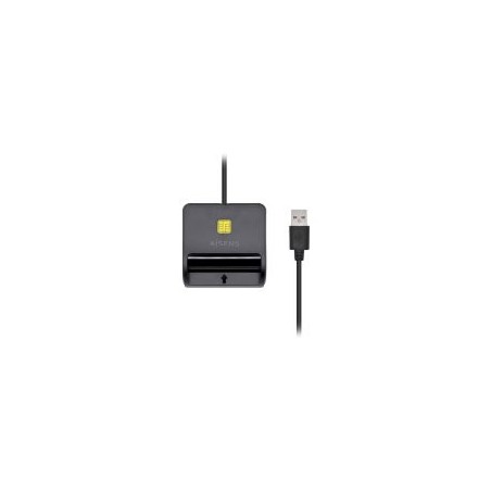Lector Tarjetas AISENS DNIe USB 2.0 Negro(ASCR-SN01-BK)