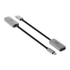 Cable Club 3D USB-C/M a DP 1.4/M Negro/Plata (CAC-1567)