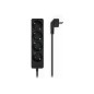 Regleta AISENS 4xSchuko Cable 1.4m Negra (A154-0534)