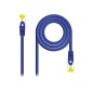 Latiguillo Nanocable Cat6a 30cm Azul(10.20.1900-L30-BL)