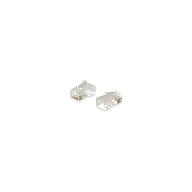 Kit Conector EQUIP RJ45 Cat6 100 Unidades (EQ121144) Kit Conector EQUIP RJ45 Cat6 100 Unidades (EQ121144)