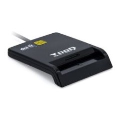 Lector Tarjetas TooQ DNIe USB-C 2.0 Negro (TQR-211B)