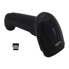 Escáner Approx Código Barras 1D RF BT Negro (APPLS19)