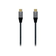 Cable AISENS USB-C/M a USB-C/M 1m Gris (A107-0628)