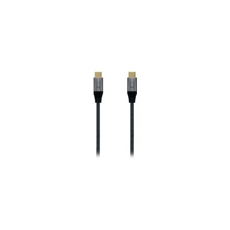 Cable AISENS USB-C/M a USB-C/M 1m Gris (A107-0628)