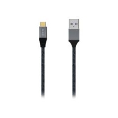 Cable AISENS USB-C/M a USB-A/M 0.5m Gris (A107-0630)