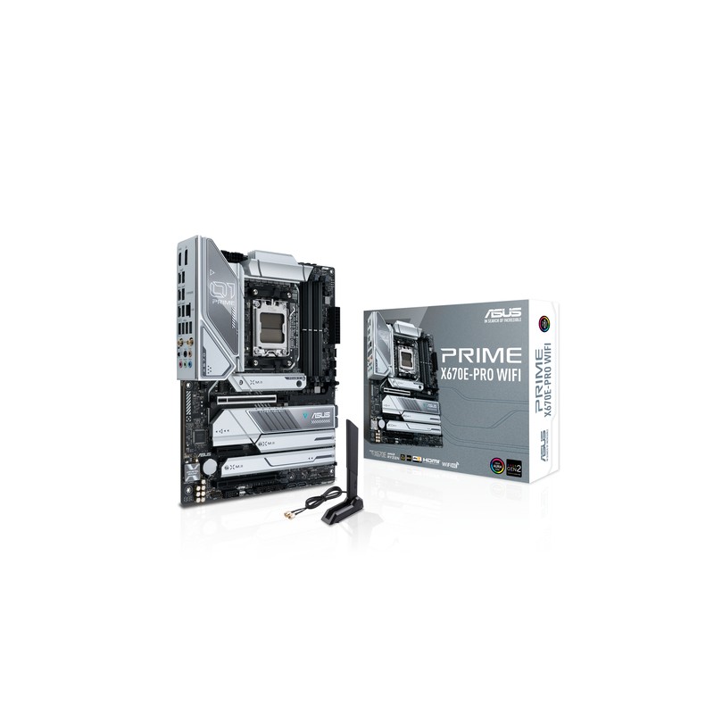 ASUS PRIME X670E-PRO WIFI :(AM5) 4DDR5 DP HDMI ATX WiFi