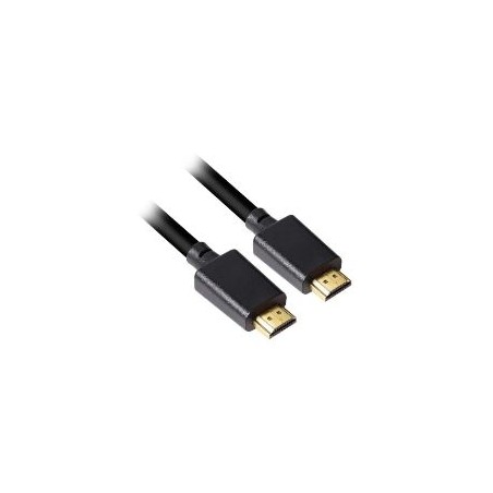 Cable Club 3D HDMI-A M a HDMi-A/M 2m Negro (CAC-1372)