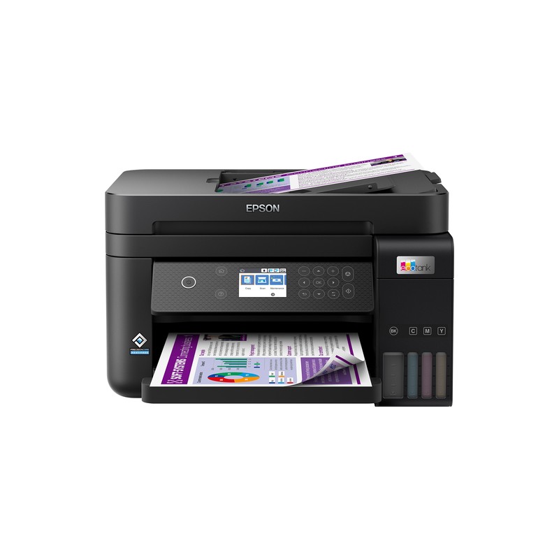 Multifunción EPSON EcoTank ET-3850 Negra (C11CJ61402)