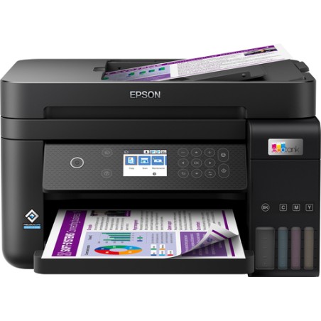 Multifunción EPSON EcoTank ET-3850 Negra (C11CJ61402)