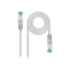 Latiguillo Nanocable Cat.7 25cm Gris (10.20.1700-L25)