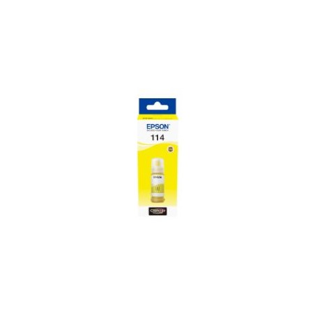 Botella de Tinta Epson 114 Amarillo 70ml (C13T07B440)