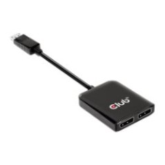 Adaptador MST Club 3D DP/M a DP/HDMI/H Negro (CSV-7220)