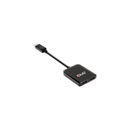 Adaptador MST Club 3D DP/M a DP/HDMI/H Negro (CSV-7220)