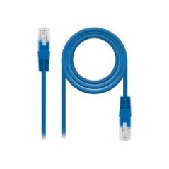 Latiguillo Nanocable Cat6 0.3m Azul (10.20.0400-L30-BL)