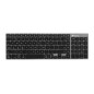 Teclado NGS Wireless BT 5.0 Negro/Plata (FORTUNE-BT)