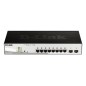Switch D-Link 8xRJ45 GbE 2xSFP PoE (DGS-1210-08P/E)