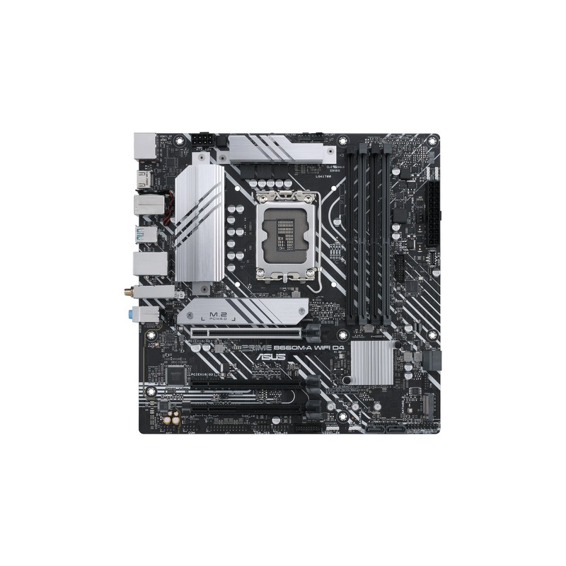 ASUS PRIME B660M-A WIFI D4:(1700) 4DDR4 HDMI mATX WiFi