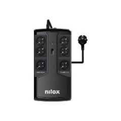 S.A.I. NILOX Premium 850VA 595W Negra (NXGCLIO8501X5V2)