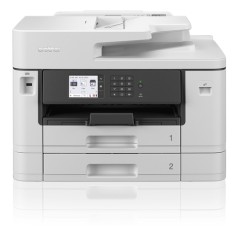 Multif BROTHER A3 Color Fax Dúplex Blanca (MFC-J5740DW)