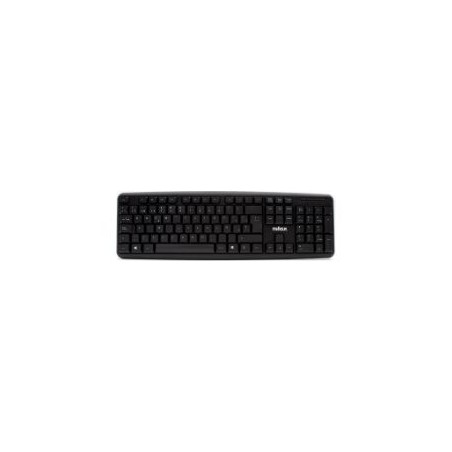 Teclado NILOX Compacto USB Negro (NXKBE000002)