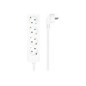 Regleta AISENS 4xSchuko Cable 1.4m Blanca (A154-0533) Regleta AISENS 4xSchuko Cable 1.4m Blanca (A154-0533)