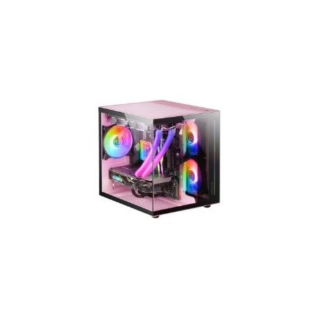 Caja Mars Gaming Custom mATX Mini-ITX Rosa (MCVIEWP)