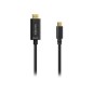 Adaptador AISENS USB-C/M-HDMI/M 0.8m Negro (A109-0623) Adaptador AISENS USB-C/M-HDMI/M 0.8m Negro (A109-0623)