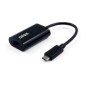 Adaptador de Red NILOX USB-C a RJ45 Negro (NXADAP06) Adaptador de Red NILOX USB-C a RJ45 Negro (NXADAP06)