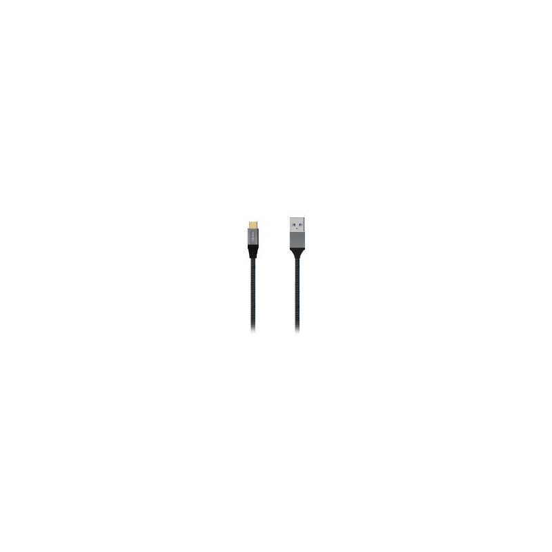 Cable AISENS USB-C/M a USB-A/M 1.5m Gris (A107-0632)