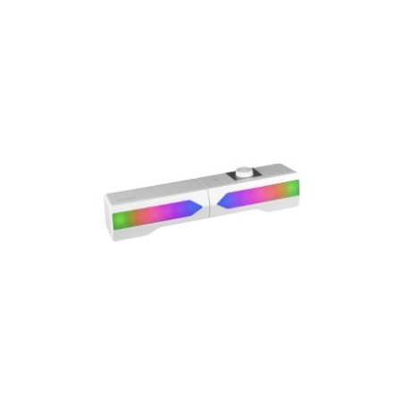 Altavoz Mars Gaming RGB BT 5.0 USB Blanco (MSDUOW)