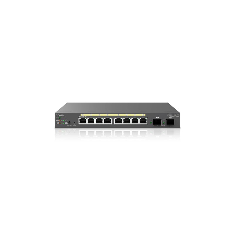 Switch EnGenius 8xRJ45 GbE 2xSFP PoE (EWS2910FP-FIT)