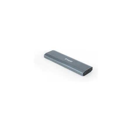 Caja TooQ SSD M.2/PCIe USB-C 3.0 Gris (TQE-2223G)