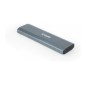 Caja TooQ SSD M.2/PCIe USB-C 3.0 Gris (TQE-2223G)
