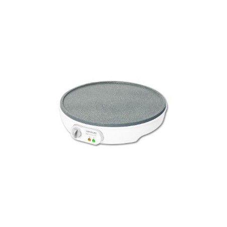 Crepera CECOTEC Fun Crepestone 1000W Blanc/Gris (08009)