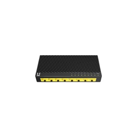 Switch NETIS/Stonet 8xRJ45 GbE Negro (ST3108GC)