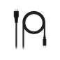 Nanocable USB-C/M a mUSB/M 1m Negro (10.01.1201-BK)