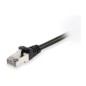 Latiguillo EQUIP Cat.6a S/FTP 30m Negro (EQ606111)