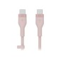Cable Belkin USB-C/M a USB-C/M 1m Rosa (CAB009BT1MPK)