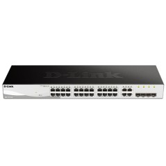 Switch D-LINK 20xRJ45 GbE 4xSFP Rack 1U (DGS-1210-24/E)