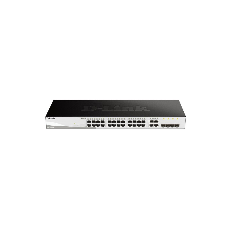 Switch D-LINK 20xRJ45 GbE 4xSFP Rack 1U (DGS-1210-24/E)