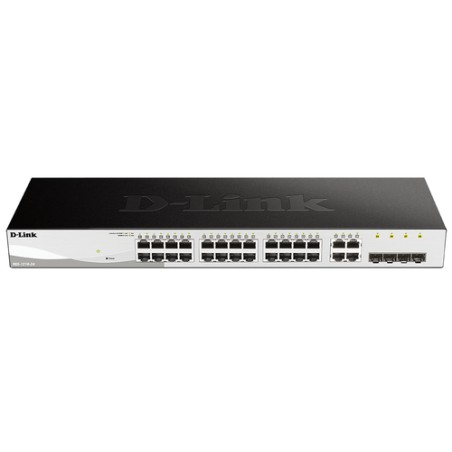 Switch D-LINK 20xRJ45 GbE 4xSFP Rack 1U (DGS-1210-24/E)
