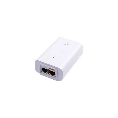Inyector PoE Ubiquiti 48VDC 0.32A Blanco (U-POE-AF)