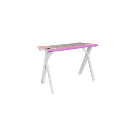Mesa Mars Gaming RGB 100x74x60cm Rosa (MGD100RGBP)