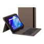 Funda+Teclado NILOX Universal 9.7-10.5" Beige (NXFU004)