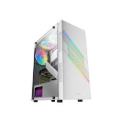 Caja Mars Gaming XL ARGB ATX mATX Blanca (MCU3W)