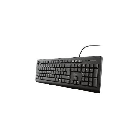 Teclado Trust TK-150 Silent USB 2.0 Negro (23982)