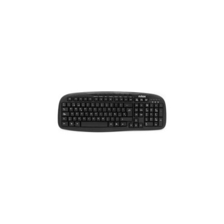 Teclado NILOX Multimedia USB Negro (NXKBE000001)